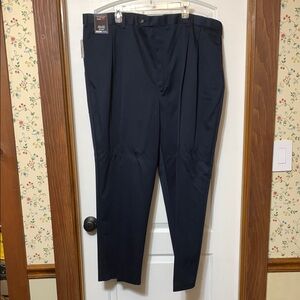 Roundtree & Yorke X2 Dress Pants in navy and tan